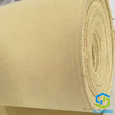 Aramid 1313 Airslide Band Conveyer Canvas Belt Aerating Plate Kain tahan api