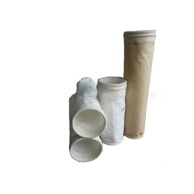 Kualitas  Nomex Aramid Filter Bag 120mm 130mm 150mm For Asphalt Mixing Plant pabrik