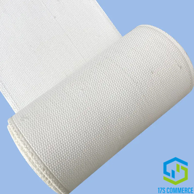 Polyester Airslide Band Conveyer Belt Polyester Canvas Belt Kain Plat Pengudaraan