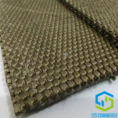 Fiber Basalt Band Airslide Suhu Tinggi BFRP Conveyer Belt Canvas Belt Aerating Plate Fabric Panel BFRP