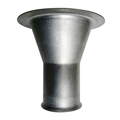 145x140mm Kolektor Debu Venturi Carbon Steel Weld To Cage Top