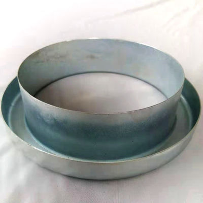 Filter Cage Top Cap Draw Pengolahan Filter Cage U Shape Edge Top Cap Plat Galvanis Stainless Steel