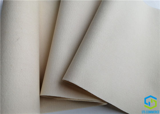 650g PPS PTFE Blending Needle Punched Nonwoven Felt Dengan Laminasi
