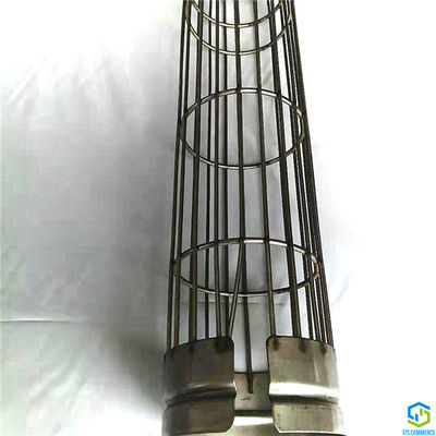 Tutup Bawah Berkerut Kandang Filter Stainless Steel 250mm