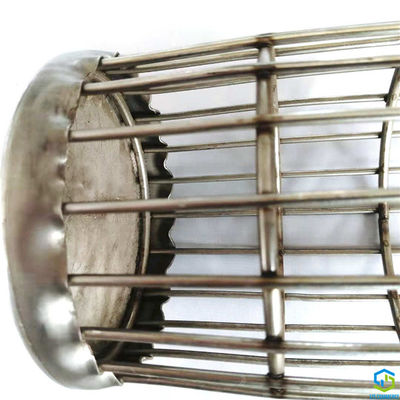 Tutup Bawah Berkerut Kandang Filter Stainless Steel 250mm