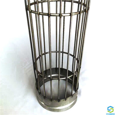 Tutup Bawah Berkerut Kandang Filter Stainless Steel 250mm