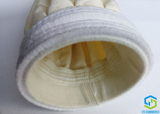 ISO 12 Lipatan Tas Filter Akrilik 130mm Dua Lapisan Bawah