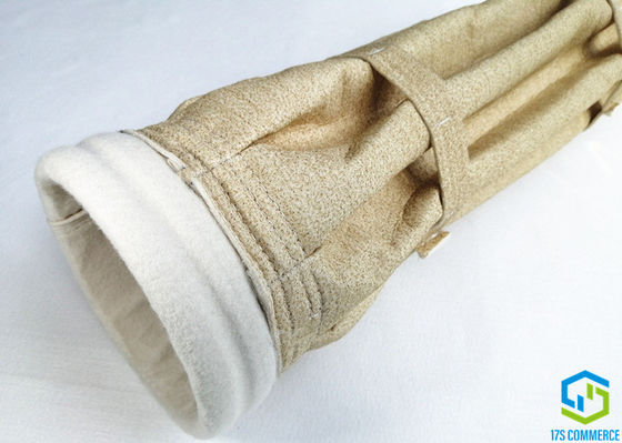 150mm Aramid Filter Bag Nomex Filter Bag Perluas Area Filter