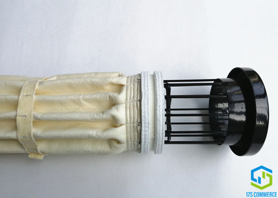 160mm Acrylic Filter Bag 150mm Pleat Cage Untuk Rumah Tas