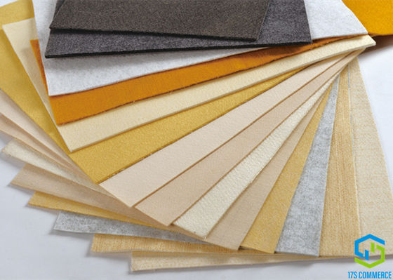 ISO Three Layers Needle Punched Felt Fabric Untuk Filter Debu