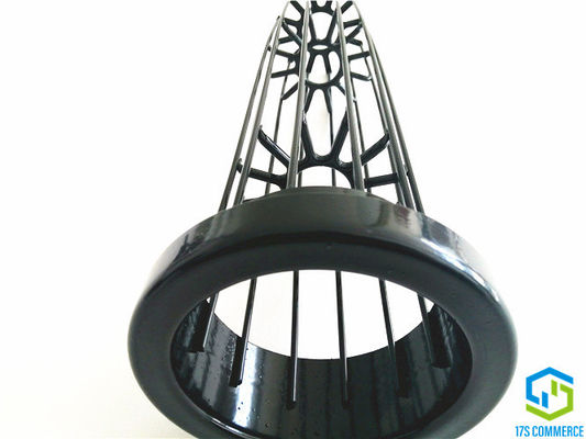 138mm 12 Lipatan Baghouse Filter Kandang Lapisan Silikon