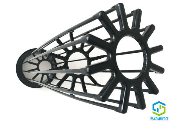 138mm 12 Lipatan Baghouse Filter Kandang Lapisan Silikon