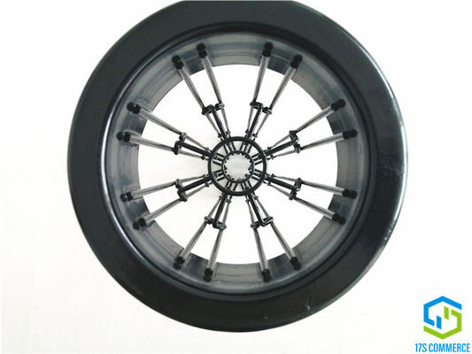 Lapisan Elektroforesis 150mm Star Filter Cages Explosion Proofing