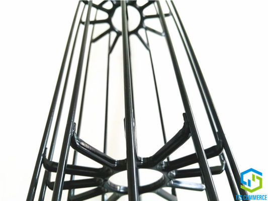 Elektroforesis Coating Star Filter Cages Perlindungan Ledakan 12 Lipatan 138mm