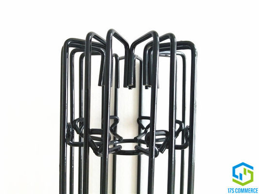 Hanging Cap 110mm Star Filter Cages Lapisan Epoxy