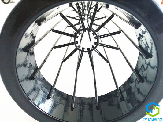 Double Wire Spider Star Cage Silicon Coating Pleat Cage 110mm Spider Cage Kandang Kolektor Debu Baja Ringan