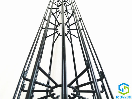 Kawat Ganda 110mm Star Cage Silicon Coating Pleat Cage 12 Lipatan Kandang Laba-laba Kandang Kolektor Debu