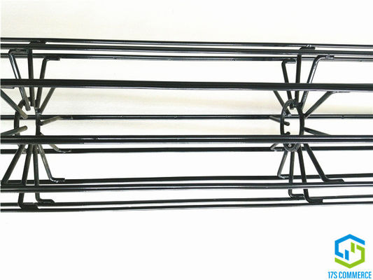 Kawat Ganda 110mm Star Cage Silicon Coating Pleat Cage 12 Lipatan Kandang Laba-laba Kandang Kolektor Debu