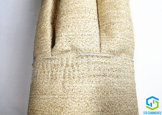 Tas Kolektor Debu Aramid Merasa Efisien Tinggi Memperpanjang Permukaan Filter