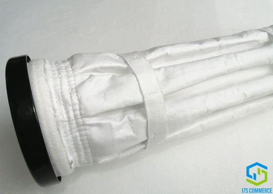 8 Lipatan PTFE Felt Dust Collector Bags 500pcs / Hari