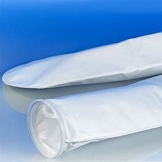 P84 Stainless Steel Filter Bag Lapisan Silikon 10 Lipit